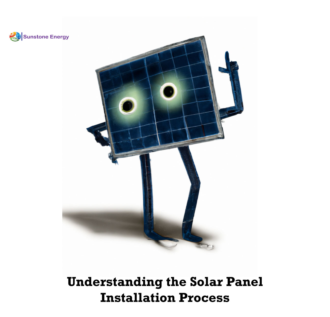 Understanding the solar panel installation process animated picture